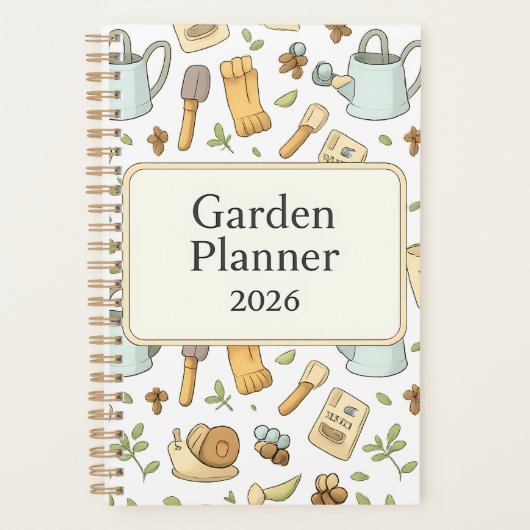 🌱📒 Garden Planner 2026 🐌🧤 (Devant)