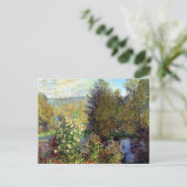Garden Pond par carte postale Monet (Debout devant)