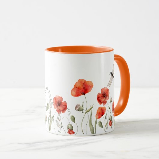 Garden Poppies Mok (Voorkant rechts)