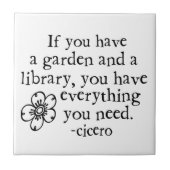 Garden Quotes Tegeltje (Voorkant)