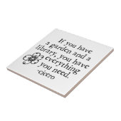 Garden Quotes Tegeltje (Zijkant)