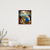Garden Repose Poster (Keuken)