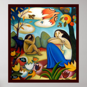 Garden Repose Poster