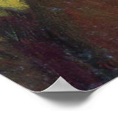 Garden Restaurant, van August Macke Poster (Hoek)