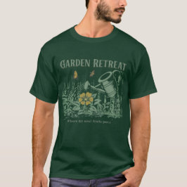 Garden Retreat - Waar mijn ziel rust vindt T-shirt
