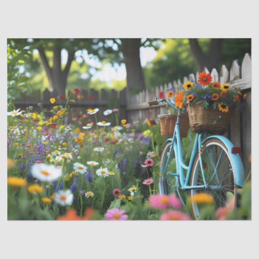 Garden Ride Bliss Tissuepapier (Voorkant)