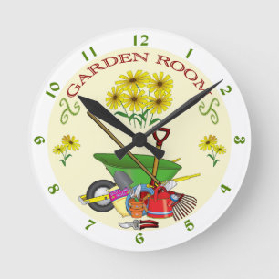 Garden Room Clock Ronde Klok