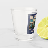 Garden Route South Africa Illustration Vintage Shot Glas (Links)