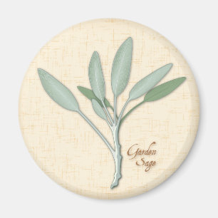 Garden Sage Herb Magnet Magneet