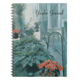 Garden Scene Journal Notitieboek