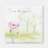 Garden Sparen de datum Magnet Magneet (Voorkant)