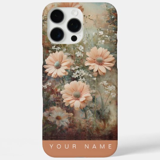 Garden Splendor Peach Case-Mate iPhone Case (Achterkant)