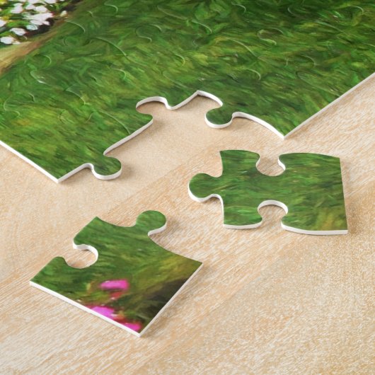 Garden Spring Gazebo in Chatham, Cape Cod MASS Legpuzzel (Zijkant)