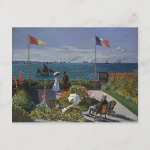 Garden te Sainte-Adresse (1867) Briefkaart