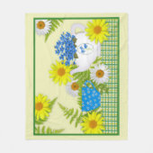 Garden Tea Fleece Blanket Deken (Voorkant)
