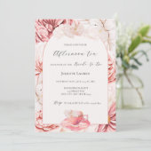 Garden Tea Party Invitation de la douche nuptiale (Debout devant)