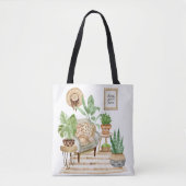 Garden Theme Tote Bag (Devant)