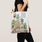 Garden Theme Tote Bag (De près)