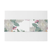 Garden Theme Uitnodigingen Wikkel (Achterkant Voorbeeld)