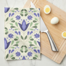 Garden Trellis Kitchen Towel