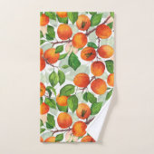 Garden van abrikozen 3 bad handdoek (Handdoek)