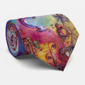 GARDEN VAN DE VERLORENDE SCHADEN, DIE RODE DRAGON STROPDAS (Opgerold)