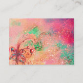 GARDEN VAN DE VERLORENDE SCHADOWS - BUTTERFLY MONO VISITEKAARTJE (Achterkant)