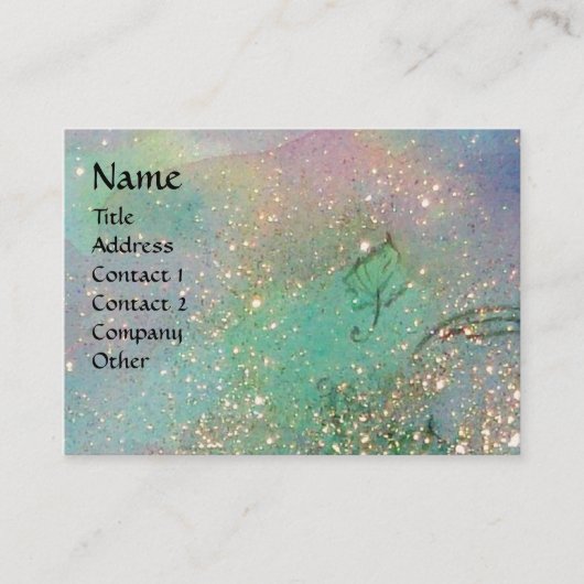 GARDEN VAN DE VERLORENDE SCHADOWS BUTTERFLY MONOGR VISITEKAARTJE (Voorkant)