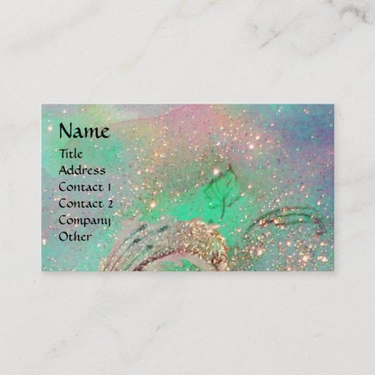 GARDEN VAN DE VERLORENDE SCHADOWS BUTTERFLY MONOGR VISITEKAARTJE (Voorkant)