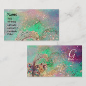 GARDEN VAN DE VERLORENDE SCHADOWS BUTTERFLY MONOGR VISITEKAARTJE (Voorkant / Achterkant)