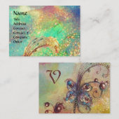 GARDEN VAN DE VERLORENDE SCHADOWS BUTTERFLY MONOGR VISITEKAARTJE (Voorkant / Achterkant)