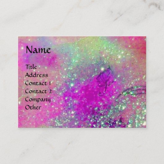 GARDEN VAN DE VERLORENDE SCHADOWS BUTTERFLY MONOGR VISITEKAARTJE (Voorkant)