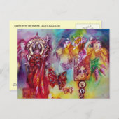 GARDEN VAN DE VERLORENDE SCHADOWS - FAERY EN BUTTE BRIEFKAART (Voorkant / Achterkant)