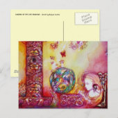 GARDEN VAN DE VERLORENDE SCHADOWS - FAERY EN BUTTE BRIEFKAART (Voorkant / Achterkant)