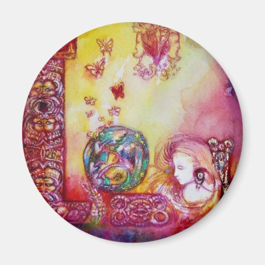 GARDEN VAN DE VERLORENDE SCHADOWS - FAERY EN BUTTE MAGNEET (Voorkant)