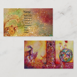 GARDEN VAN DE VERLORENDE SCHADOWS / KNIGHT EN FAIR VISITEKAARTJE