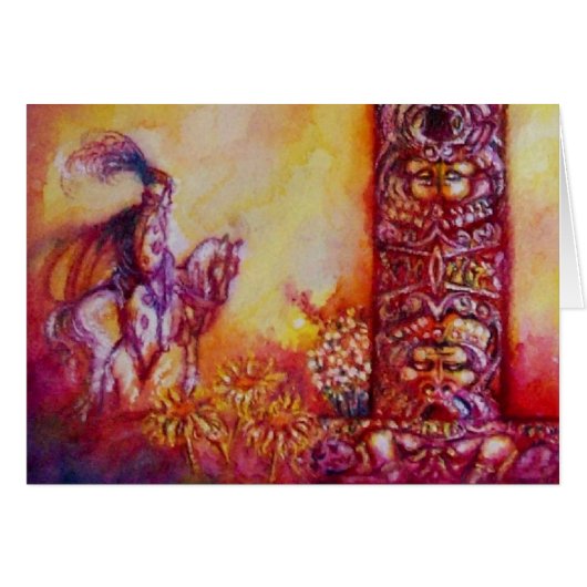 GARDEN VAN DE VERLORENDE SCHADOWS / KNIGHT EN HORS (Voorkant Horizontaal)