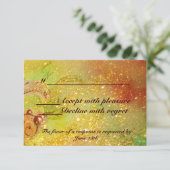 GARDEN VAN DE VERLORENDE SCHADOWS / MAGISCHE BUTTE RSVP KAARTJE (Staand voorkant)