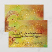 GARDEN VAN DE VERLORENDE SCHADOWS / MAGISCHE BUTTE RSVP KAARTJE (Voorkant / Achterkant)