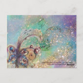 GARDEN VAN DE VERLORENDE SCHADOWS / MYSTISCHE STAI BRIEFKAART (Achterkant)