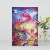 GARDEN VAN DE VERLORENDE SCHADOWS / MYSTISCHE STAI BRIEFPAPIER (Staand voorkant)