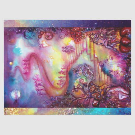 GARDEN VAN DE VERLORENDE SCHADOWS / MYSTISCHE STAI TISSUEPAPIER (Voorkant)