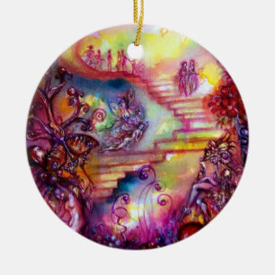 GARDEN VAN DE VERLORENDE SCHADOWS- MYSTISCHE STAIR KERAMISCH ORNAMENT