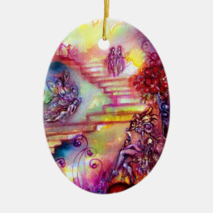GARDEN VAN DE VERLORENDE SCHADOWS- MYSTISCHE STAIR KERAMISCH ORNAMENT
