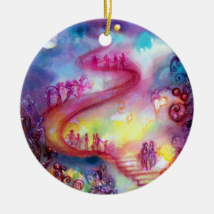 GARDEN VAN DE VERLORENDE SCHADOWS- MYSTISCHE STAIR KERAMISCH ORNAMENT