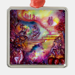 GARDEN VAN DE VERLORENDE SCHADOWS- MYSTISCHE STAIR METALEN ORNAMENT