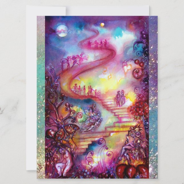 GARDEN VAN DE VERLORENDE SCHADOWS,MYSTISCHE STAIRS (Voorkant)