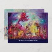 GARDEN VAN DE VERLORENDE SCHADOWS - RODE DRAGON FL BRIEFKAART (Voorkant / Achterkant)