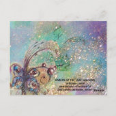 GARDEN VAN DE VERLORENDE SCHADOWS - RODE DRAGON FL BRIEFKAART (Achterkant)