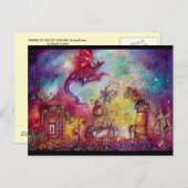 GARDEN VAN DE VERLORENDE SCHADOWS - RODE DRAGON FL BRIEFKAART (Voorkant / Achterkant)